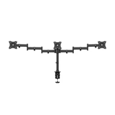 MULTIBRACKETS Asztali konzol (3 képernyős rögzítőkar), M Deskmount Basic Triple (15-27", max.VESA: 100x100 mm, 8 kg) – 2. kép