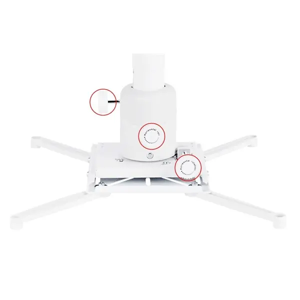 MULTIBRACKETS Mennyezeti konzol, M Universal Projector Ceiling mount 600-1000 with Fine tune – 3. kép