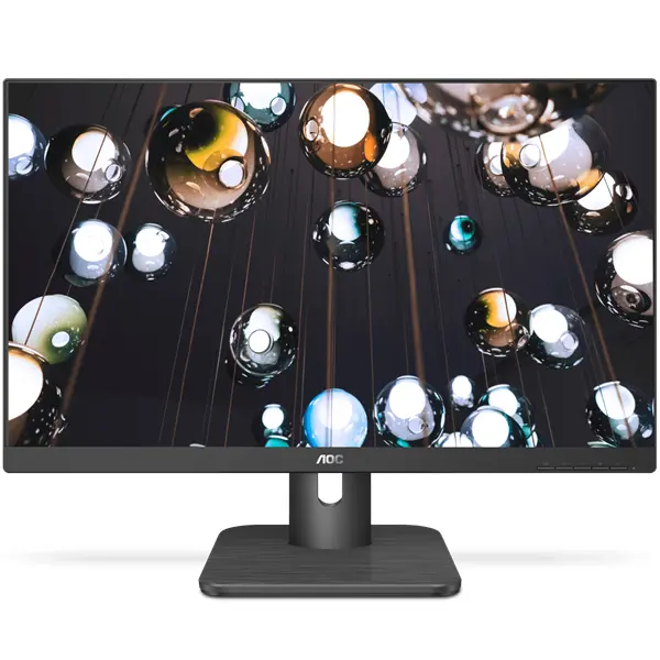 AOC IPS monitor 23.8" 24E1Q, 1920x1080, 16:9, 250cd/m2, 5ms, VGA/HDMI/Displayport, hangszóró – 4. kép