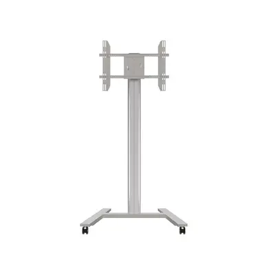 MULTIBRACKETS Gurulós padlóállvány, M Public Display Stand 180 HD Single Silver (55-80", max.VESA: 800x500 mm, 60 kg) – 2. kép