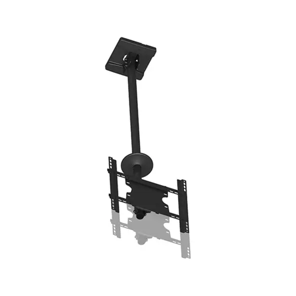 Multibrackets Medium Single 3000 mennyezeti konzol, 32-55", fekete – 4. kép