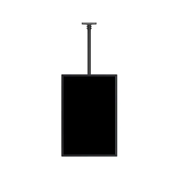 Multibrackets Medium Single 3000 mennyezeti konzol, 32-55", fekete – 7. kép