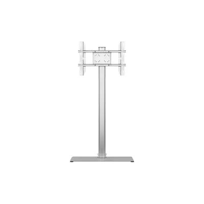 MULTIBRACKETS Padlóállvány, M Display Stand 180 Single Silver w. Floorbase (24-65", max.VESA: 700x400 mm, 50 kg) – 2. kép
