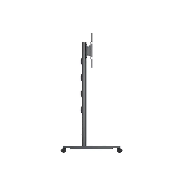 MULTIBRACKETS Gurulós padlóállvány, M Public Display Stand 180 HD Single Black (55-80", max.VESA: 800x500 mm, 60 kg) – 5. kép