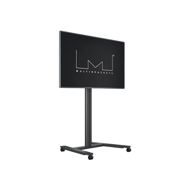 MULTIBRACKETS Gurulós padlóállvány, M Public Display Stand 180 HD Single Black (55-80", max.VESA: 800x500 mm, 60 kg) – 8. kép