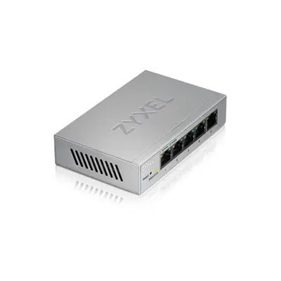 ZYXEL Switch 5x1000Mbps Fémházas Asztali, Web menedzselés, GS1200-5V3-EU0101F – 2. kép