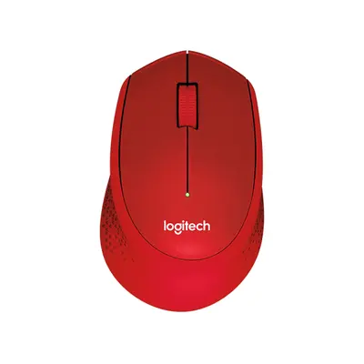 Logitech M330 Silent Plus Wireless mouse Red