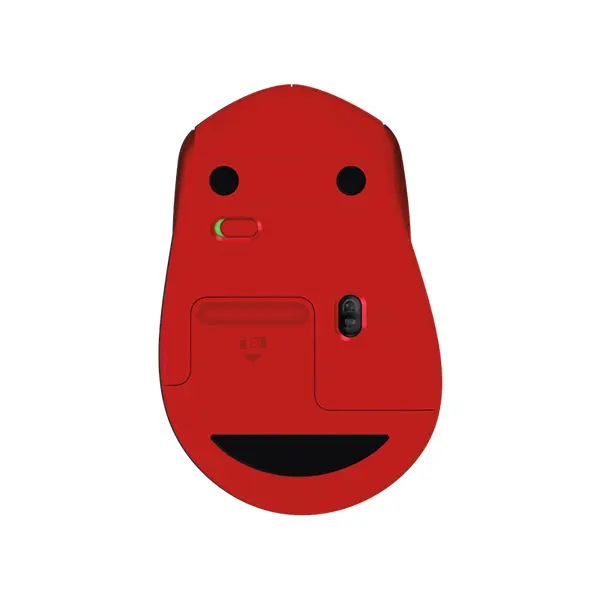 Logitech M330 Silent Plus Wireless mouse Red – 5. kép