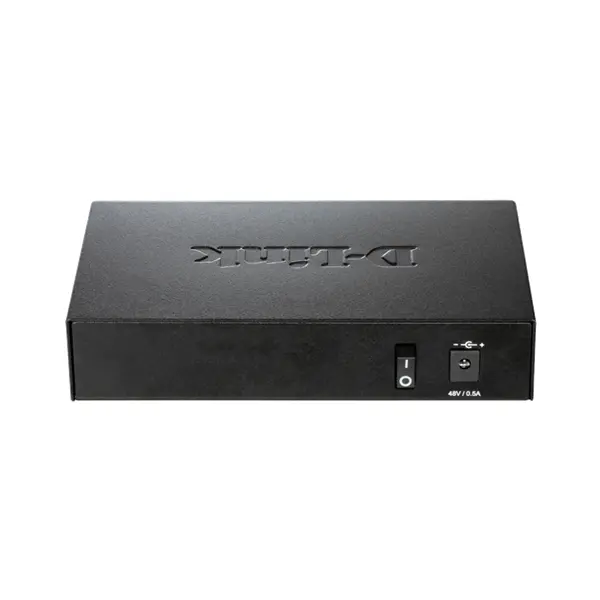 D-LINK Switch 5x100Mbps (4xPOE) Fémházas Asztali, DES-1005P/E – 4. kép