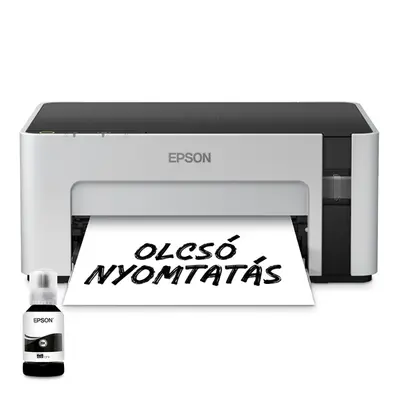 EPSON Tintasugaras nyomtató - EcoTank M1100 (A4, 1440x720 DPI, 32 lap/perc, USB)