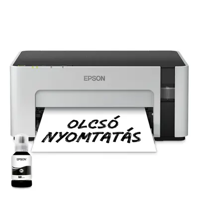 EPSON Tintasugaras nyomtató - EcoTank M1120 (A4, 1440x720 DPI, 32 lap/perc, USB/WIFI)