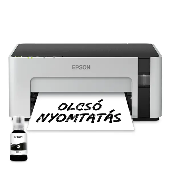 EPSON Tintasugaras nyomtató - EcoTank M1120 (A4, 1440x720 DPI, 32 lap/perc, USB/WIFI)