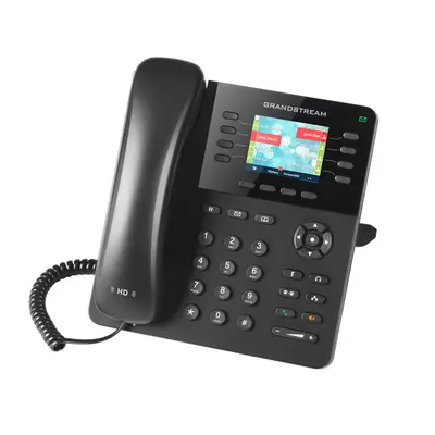 GRANDSTREAM IP telefon, GXP2170, 12-line Executive, HD színes LCD kijelző – 2. kép