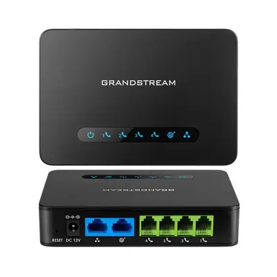 GRANDSTREAM HT814 4 FXS+2LAN portos Analóg telefon adapter HandyTone – 2. kép