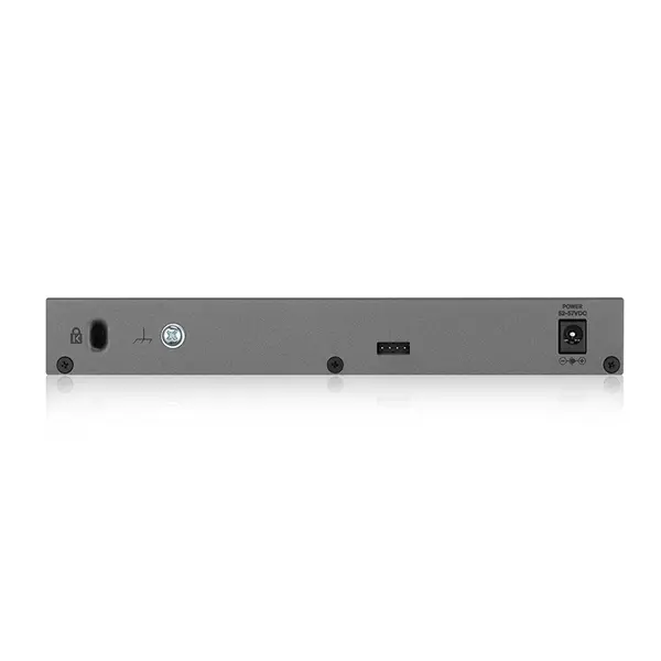 ZYXEL Switch 5x1000Mbps (5xPOE) + 1xGigabit SFP Menedzselhető, GS1350-6HP-EU0101F – 3. kép