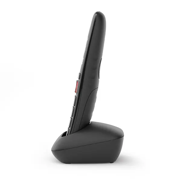 GIGASET ECO DECT Telefon E290HX fekete, bázisállomás nélkül – 3. kép