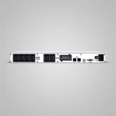 CYBERPOWER UPS OR1500ERM1U (6xIEC C13) 1500VA 900W 230V RACK LINE-INTERACTIVE szünetmentes tápegység + USB, AVR – 2. kép