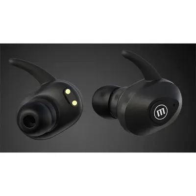 MAXELL vezeték nélküli fülhallgató, MINI DUO earbuds, TWS, bluetooth 5.0, fekete