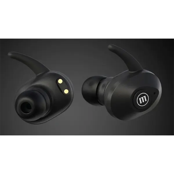 MAXELL vezeték nélküli fülhallgató, MINI DUO earbuds, TWS, bluetooth 5.0, fekete