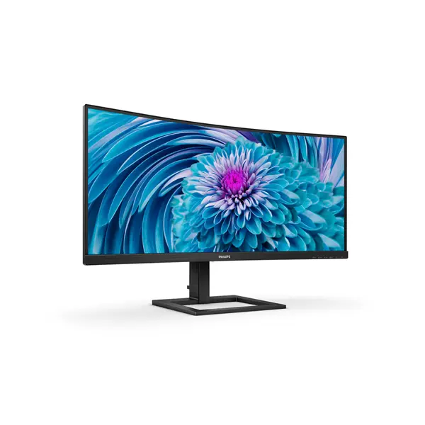 PHILIPS Ívelt VA monitor 34" 346E2CUAE, 3440x1440, 21:9, 350cd/m2, 1ms, 100Hz, USB-C/4xUSB/DisplayPort/HDMI, hangszóró – 7. kép