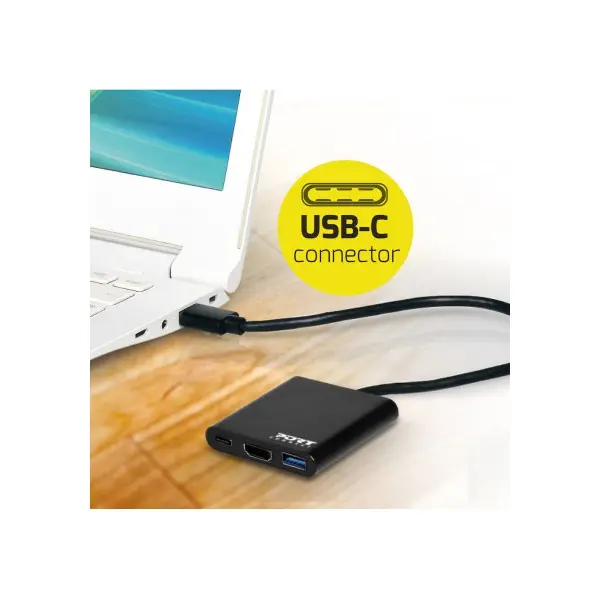 PORT DESIGNS dokkoló, USB-C MINI DOCKING STATION WITH HDMI – 5. kép