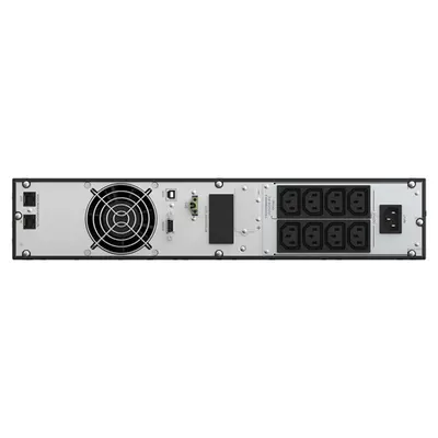 NJOY Szünetmentes Balder 1000, 1000VA, 1000W, Online rack (2U), LCD display – 2. kép