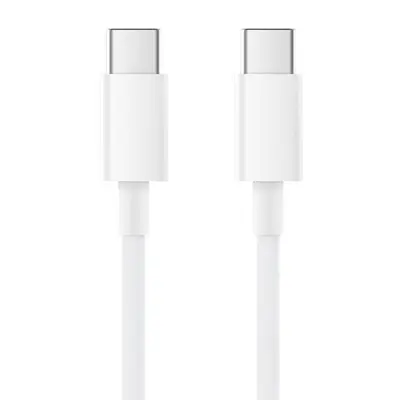 BLACKBIRD Type-C USB To Type-C USB Adatkábel 1m, Fehér (Gyári kivitel)