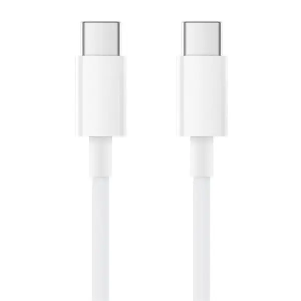 BLACKBIRD Type-C USB To Type-C USB Adatkábel 1m, Fehér (Gyári kivitel)