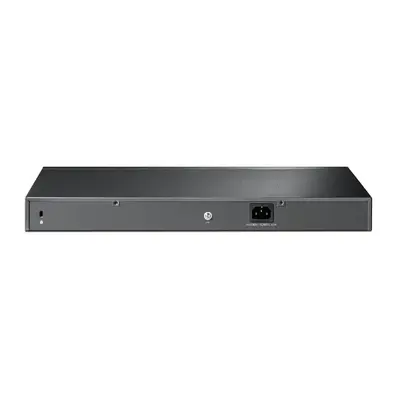 TP-LINK Switch 24x100Mbps (24xPOE) + 4x1000Mbps + 2xGigabit SFP, Menedzselhető, SL2428P – 2. kép