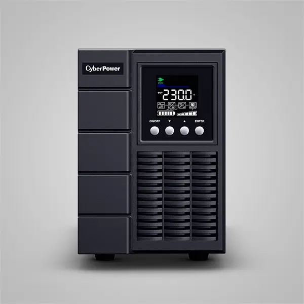 CYBERPOWER UPS OLS1500EA MainStream OnLine torony szünetmentes tápegység, kettős konverzió – 2. kép