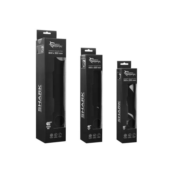 WHITE SHARK SHARK "L" gamer egérpad (400x300x3 mm) – 4. kép