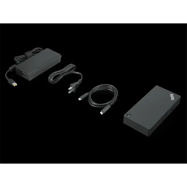 LENOVO ThinkPad Dock - Universal USB-C, 3x USB3.1, 2x USB2.0, 1x USB-C, 2x Display Port, 1x HDMI Port – 6. kép