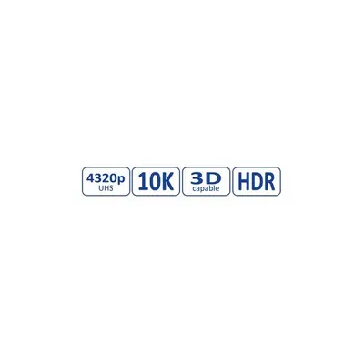 ROLINE kábel HDMI 10K Ultra high speed,10K@30Hz, 5K@120Hz, 4K@240Hz. HDMI 2.1., 2m – 2. kép