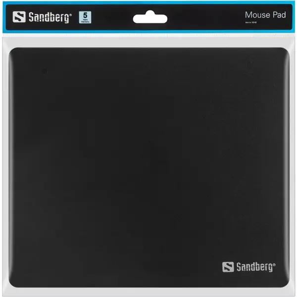 SANDBERG Egérpad és ergonomikus eszköz, Mousepad Black – 2. kép