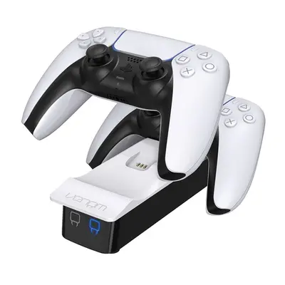VENOM PS5 Kiegészítő Dupla Töltő állomás Fehér, VS5001 – 2. kép