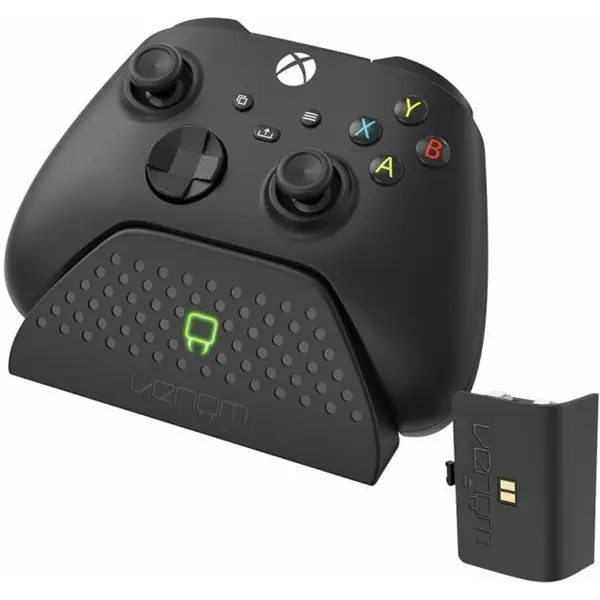 VENOM XBOX Series S/X & One Kiegészítő Töltő állomás + akkumulátor Fekete, VS2880 – 2. kép