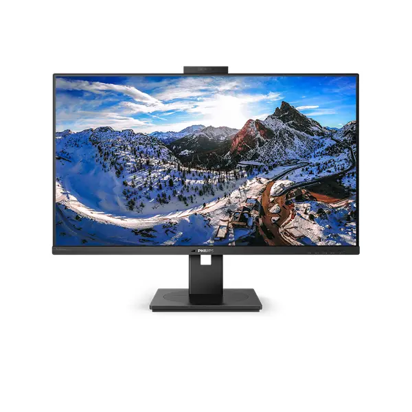 PHILIPS IPS monitor 31.5" 326P1H, 2560x1440, 16:9, 350cd/m2, 4ms, 2xHDMI/DP/USB-C/4xUSB/LAN, Pivot, hangszóró&webkamera – 2. kép