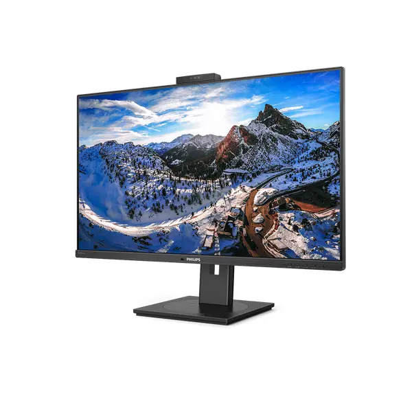 PHILIPS IPS monitor 31.5" 326P1H, 2560x1440, 16:9, 350cd/m2, 4ms, 2xHDMI/DP/USB-C/4xUSB/LAN, Pivot, hangszóró&webkamera – 3. kép
