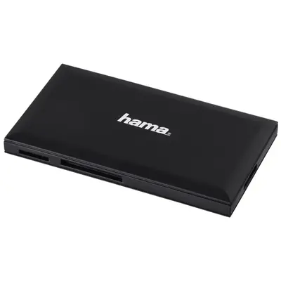 HAMA 181018, USB 3.0 SUPERSPEED "SLIM" MULTI KÁRTYAOLVASÓ, FEKETE – 2. kép
