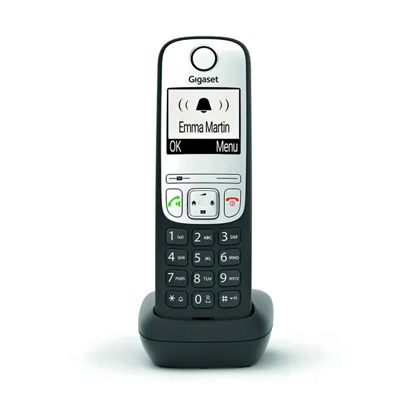 GIGASET ECO DECT Telefon A690HX, kézibeszélő, fekete – 2. kép