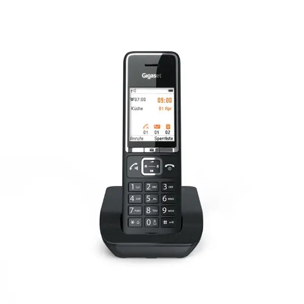 GIGASET ECO DECT Telefon Comfort 550 fekete – 2. kép