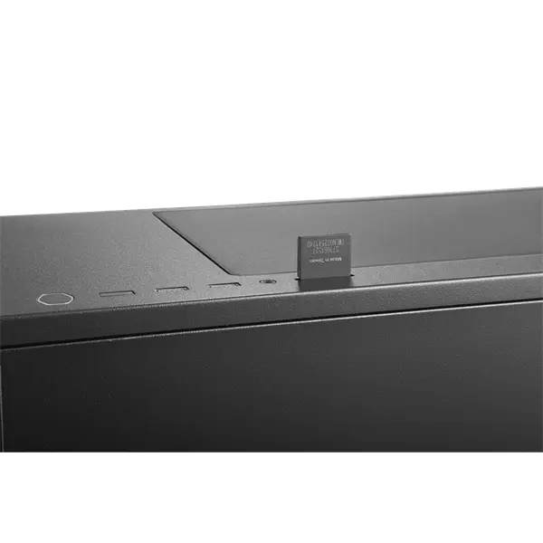 COOLER MASTER Ház Midi ATX MB Silencio S600 Tápegység nélkül, Edzett üveg, szürke – 4. kép