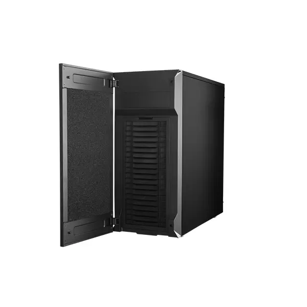 COOLER MASTER Ház Midi ATX MB Silencio S600 Tápegység nélkül, Edzett üveg, szürke – 5. kép