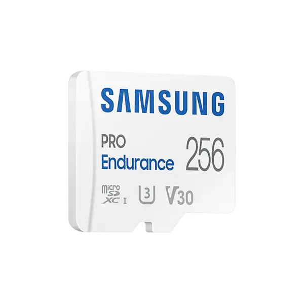SAMSUNG Memóriakártya, PRO Endurance microSD kártya 256GB, CLASS 10, UHS-I (SDR104), + SD Adapter, R100/W40 – 3. kép