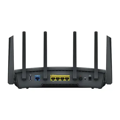 SYNOLOGY Wireless Router 1x1000Mbps + 1x2500Mbps DualWAN, 3x1000Mbps + 1x2500Mbps, 4x4 MIMO, WiFi6, - RT6600ax – 2. kép