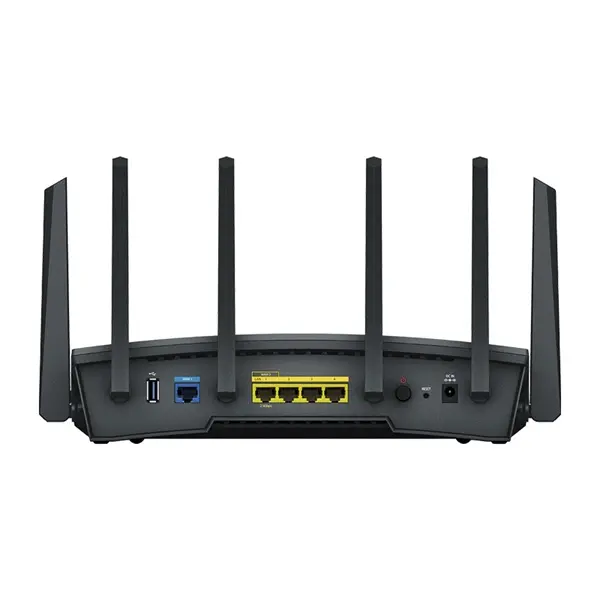 SYNOLOGY Wireless Router 1x1000Mbps + 1x2500Mbps DualWAN, 3x1000Mbps + 1x2500Mbps, 4x4 MIMO, WiFi6, - RT6600ax – 2. kép