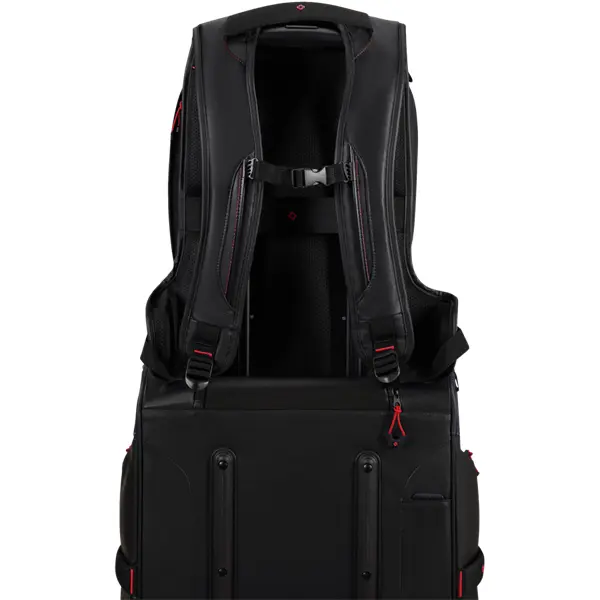 SAMSONITE Notebook hátizsák 140871-1041, LAPTOP BACKPACK M 15.6" (BLACK) -ECODIVER – 4. kép