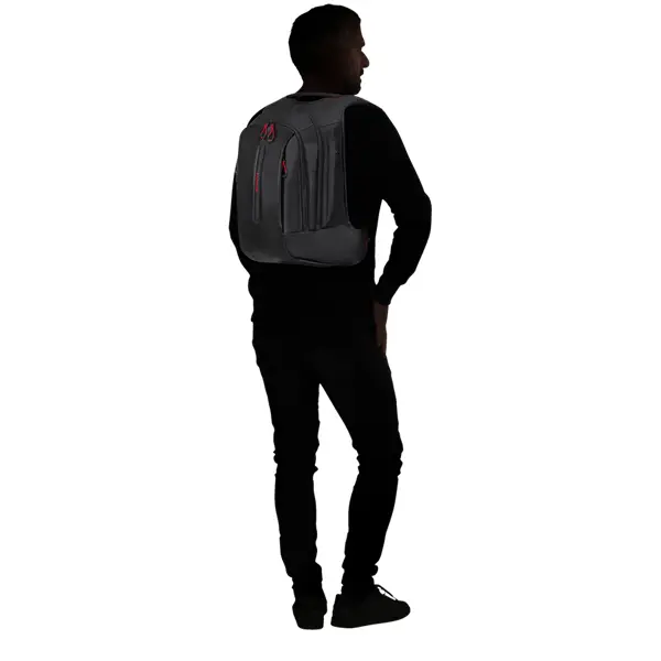 SAMSONITE Notebook hátizsák 140872-1041, LAPTOP BACKPACK L 17.3" (BLACK) -ECODIVER – 5. kép