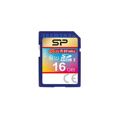 SILICON POWER Memóriakártya SDHC 16GB CL10 UHS-I