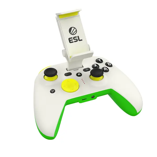 RiotPWR™ ESL Gaming Controller for iOS (White/Green) – 3. kép